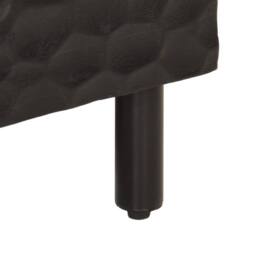 Berkfield Home TV Cabinet Black 80x33x46 cm Solid Wood Mango - Size: 80 x 33 x 46 cm - thumbnail 9