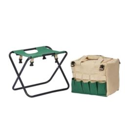mysmartbuy Foldable Hobby Seat - Portable Stool with Metal Frame & Storage Bag - thumbnail 6