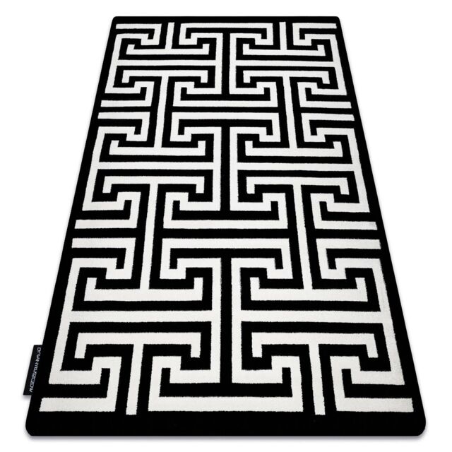 RugsX Hampton Rug in Black - Size: 80 cm x 150 cm - image 1