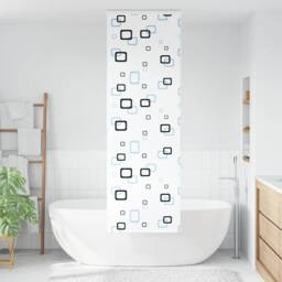 Berkfield Home Shower Roller Blind with Cassette 80x240 cm Fabric Width 76 cm - thumbnail 3