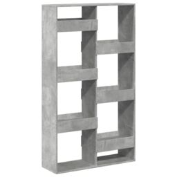 Berkfield Home Room Divider Concrete Grey 100x33x175 cm Engineered Wood - Size: 100 x 33 x 175 cm - thumbnail 6