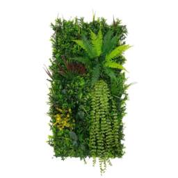 Monstershop Alina Artificial Wall Tile - 50cm x 100cm in Green - Size: 50 cm x 100 cm - thumbnail 1