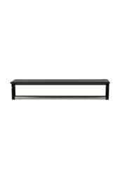 Living and Home Aluminium Alloy Framed HD Float Glass Bathroom Mirror in Black - thumbnail 6