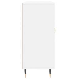 Berkfield Home Sideboard White 90x34x80 cm Engineered Wood - Size: 90 x 34 x 80 cm - thumbnail 7