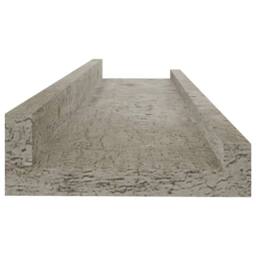 Berkfield Home Wall Shelves 4 pcs Concrete Grey 40x9x3 cm - Size: 40 x 9 x 3 cm - thumbnail 6