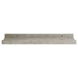 Berkfield Home Wall Shelves 4 pcs Concrete Grey 40x9x3 cm - Size: 40 x 9 x 3 cm - thumbnail 5