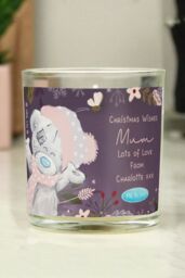 Personalised Memento Company Personalised Me To You® Cosy Winter Candle Jar in Off-White - thumbnail 4
