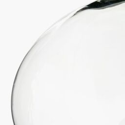 Ruma Set of 2 Hallie Clear Glass & Grey Shade Table Lamp - thumbnail 5