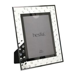"Hestia Diamante Scatter 5 X 7"" Glass Photo Frame in Clear" - thumbnail 2