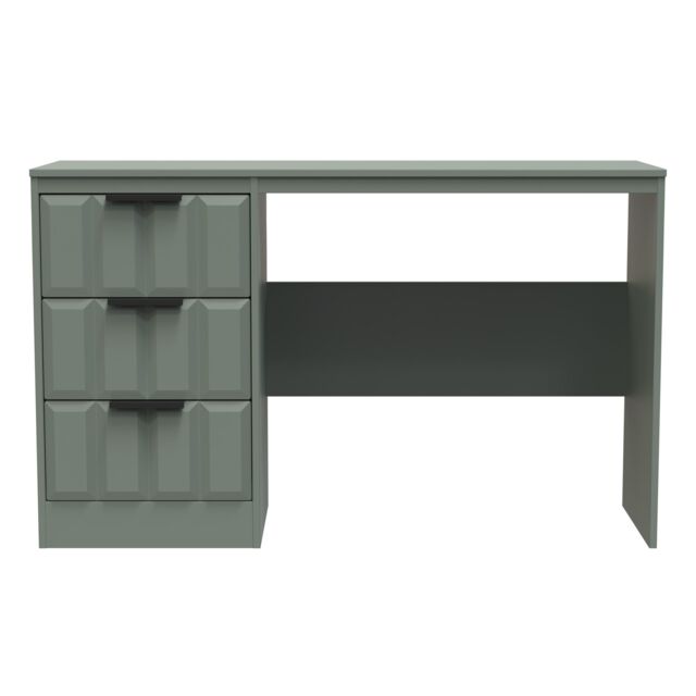 Ready Assembled 2 U Seattle 3 Drawer Desk (Ready Assembled) in Pale Green - image 1
