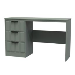 Ready Assembled 2 U Seattle 3 Drawer Desk (Ready Assembled) in Pale Green - thumbnail 3