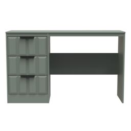 Ready Assembled 2 U Seattle 3 Drawer Desk (Ready Assembled) in Pale Green - thumbnail 1