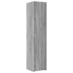Berkfield Home Highboard Grey Sonoma 40x42.5x185 cm Engineered Wood - thumbnail 2