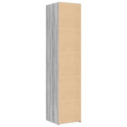 Berkfield Home Highboard Grey Sonoma 40x42.5x185 cm Engineered Wood - thumbnail 6