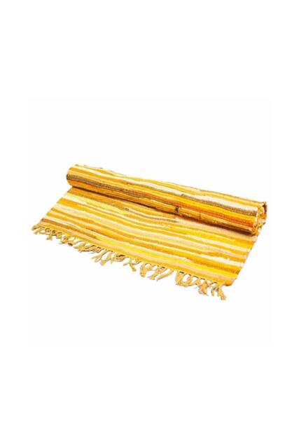 KDMD Sunrise Oranges Small Rag Rug 50x90cm -Premium Quality, Vibrant Accent in Orange - Size: Medium - image 1