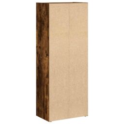 Berkfield Home Bookcase Smoked Oak 40x24x102 cm Engineered Wood in Brown - Size: 40 x 24 x 102 cm - thumbnail 7