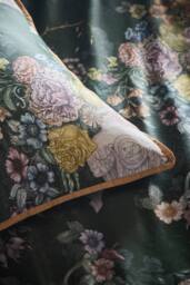 Laurence Llewelyn-Bowen 'Tuscan Holiday' 100% Cotton Duvet Cover Set in Green - Size: Double - thumbnail 3