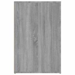 Berkfield Home Elegant Desk Grey Sonoma 100x49x75 cm Engineered Wood - Size: 100 x 49 x 75 cm - thumbnail 8