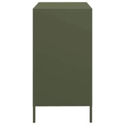Berkfield Home Sideboard Olive Green 68x39x73.5 cm Cold-rolled Steel - thumbnail 6