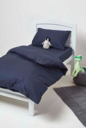 Homescapes Kids Super Microfibre 40 x 60 cm Toddler Pillow in White - thumbnail 3