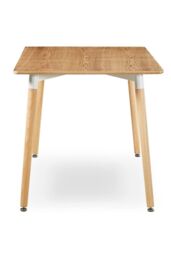 Life Interiors 'Halo' 4 or 6 Seating Dining Table Single in Light Beige - thumbnail 3