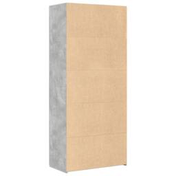 Berkfield Home Highboard Concrete Grey 80x42.5x185 cm Engineered Wood - thumbnail 6