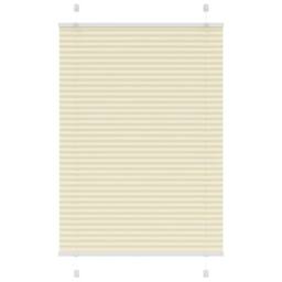 Berkfield Home Pleated Blind Cream 90x150 cm Fabric Width 89.4 cm Polyester - thumbnail 2