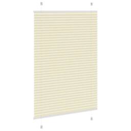 Berkfield Home Pleated Blind Cream 90x150 cm Fabric Width 89.4 cm Polyester - thumbnail 4