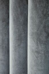 Helena Springfield 'Escala' Woven Lined Curtains in Grey - Size: 229 cm width x 229 cm drop - thumbnail 2