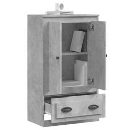 Berkfield Home Highboard Concrete Grey 60x35.5x103.5 cm Engineered Wood - thumbnail 5