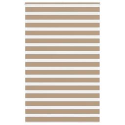 Berkfield Home Elegant Zebra Blind Sand Brown 150x230 cm Fabric Width 145.9 cm P - thumbnail 2