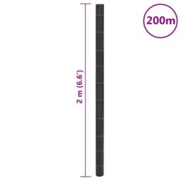 Berkfield Home Weed Membrane Black 2x200 m PP - thumbnail 8