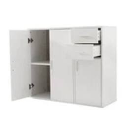 EONLION Wooden Sideboard Cabinet Cupboard Unit Storage Furniture White - thumbnail 4