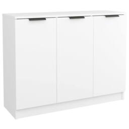 Berkfield Home Sideboard White 90.5x30x70 cm Engineered Wood - thumbnail 3