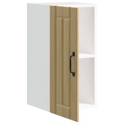 Berkfield Home Kitchen Wall Cabinet Lucca Sonoma Oak Engineered Wood in Brown - thumbnail 5