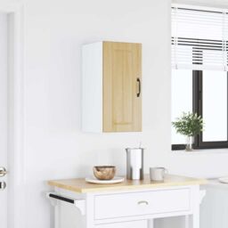Berkfield Home Kitchen Wall Cabinet Lucca Sonoma Oak Engineered Wood in Brown - thumbnail 2