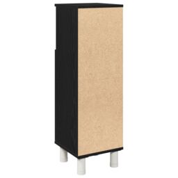 Berkfield Home Bathroom Cabinet Black Oak Engineered wood with black oak finish - thumbnail 6
