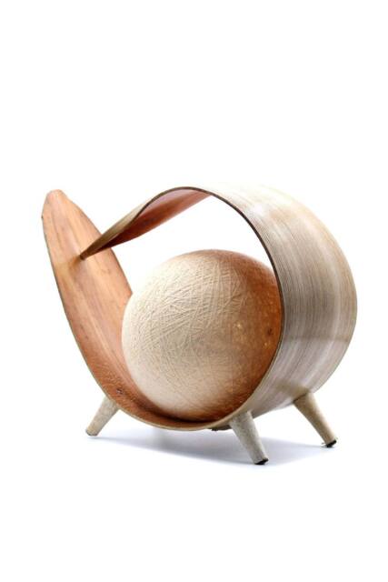 KDMD Natural Coconut Loop Lamp - Rustic Tropical Decor Light - image 1