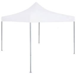 Berkfield Home Professional Folding Party Tent 2x2 m Steel White - thumbnail 2