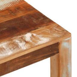 Berkfield Home Coffee Table 55x55x35 cm Solid Wood Reclaimed - Size: 55 x 55 x 35 cm - thumbnail 6