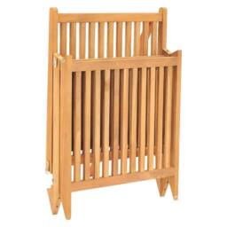 Berkfield Home Sun Lounger Solid Teak Wood in Brown - thumbnail 5