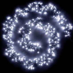 Shatchi 480 LEDs Multifunction Controller with 8 Effects Green Cable Cluster Lights Low Voltage in White - thumbnail 2