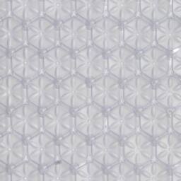 Showerdrape Laguna Anti Slip PVC Bath Mat 68cm x 37cm - 2 Set in Clear - Size: 68 cm x 37 cm - thumbnail 5