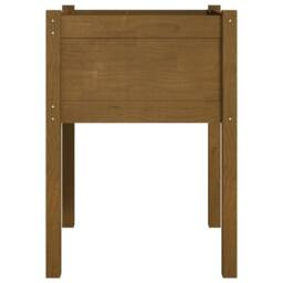 Berkfield Home Garden Planters 2 pcs Honey Brown 50x50x70 cm Solid Pinewood - Size: 50 x 50 x 70 cm - thumbnail 5