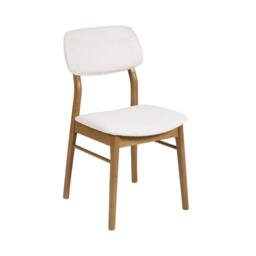 Cheshire Sorella Premium White Boucle Upholstered Dining Chairs - Set of 2 - thumbnail 2