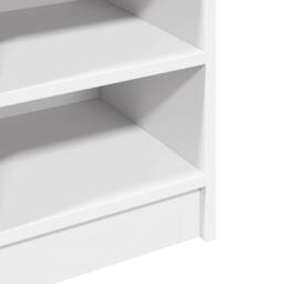Berkfield Home Sink Cabinet White 90x29x55 cm Engineered Wood - Size: 90 x 29 x 55 cm - thumbnail 9