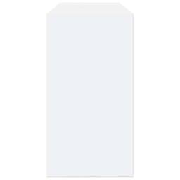 Berkfield Home Sink Cabinet White 90x29x55 cm Engineered Wood - Size: 90 x 29 x 55 cm - thumbnail 6