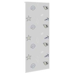 Berkfield Home Shower Roller Blind 100x240 cm Fabric Width 96 cm in Grey - thumbnail 3