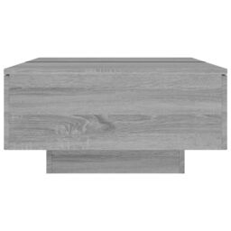Berkfield Home Coffee Table Grey Sonoma 90x60x31 cm Engineered Wood - Size: 90 x 60 x 31 cm - thumbnail 6