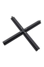 Living and Home 2KG Lightweight Metal Umbrella Base - 48mm Black Cross Stand for Parasols（pole is not included） - thumbnail 6